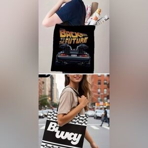 Back to the Future  Tote Bag and BiWay Tote Bag